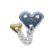 Challenging Metal Heart Brain Teasers String Puzzle